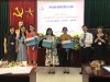 Buổi chia tay cô giáo Dương Thị Lan về nghỉ hưu và các cô giáo Lê Thanh Hoa, Trần Hương Thảo, Đào Thu Hiền chuyển công tác