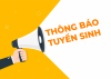 Thông báo tuyển sinh vào lớp 6 năm học 2023-2024