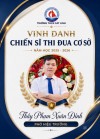 VINH DANH CHIẾN SĨ THI ĐUA CƠ SỞ NĂM HỌC 2025 – 2026