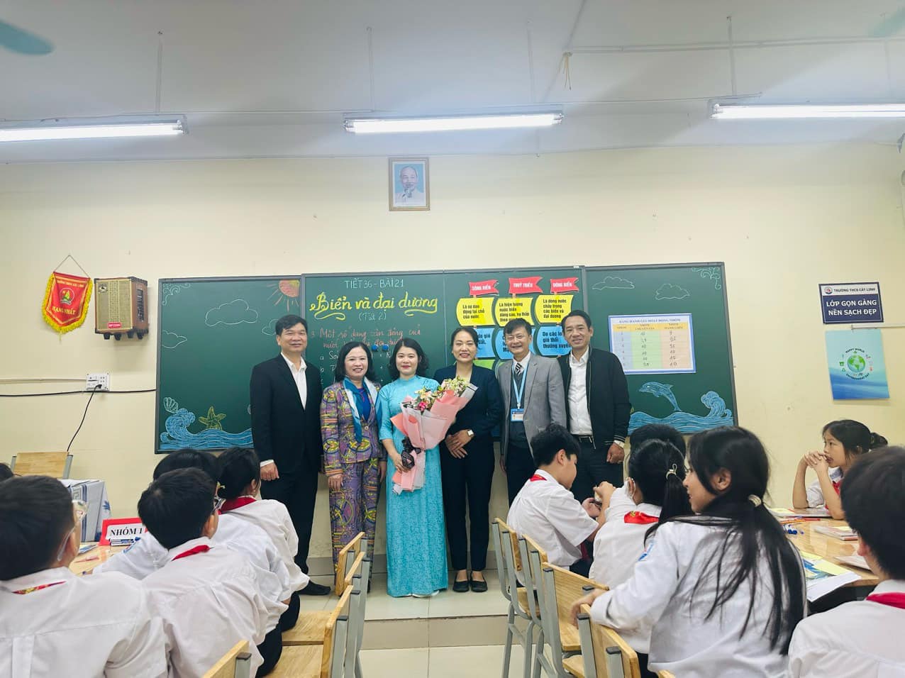 TRƯỜNG THCS CÁT LINH GIÀNH THÀNH TÍCH XUẤT SẮC TRONG HỘI THI GIÁO VIÊN DẠY GIỎI CẤP QUẬN VÒNG 1 * NĂM HỌC 2023-2024