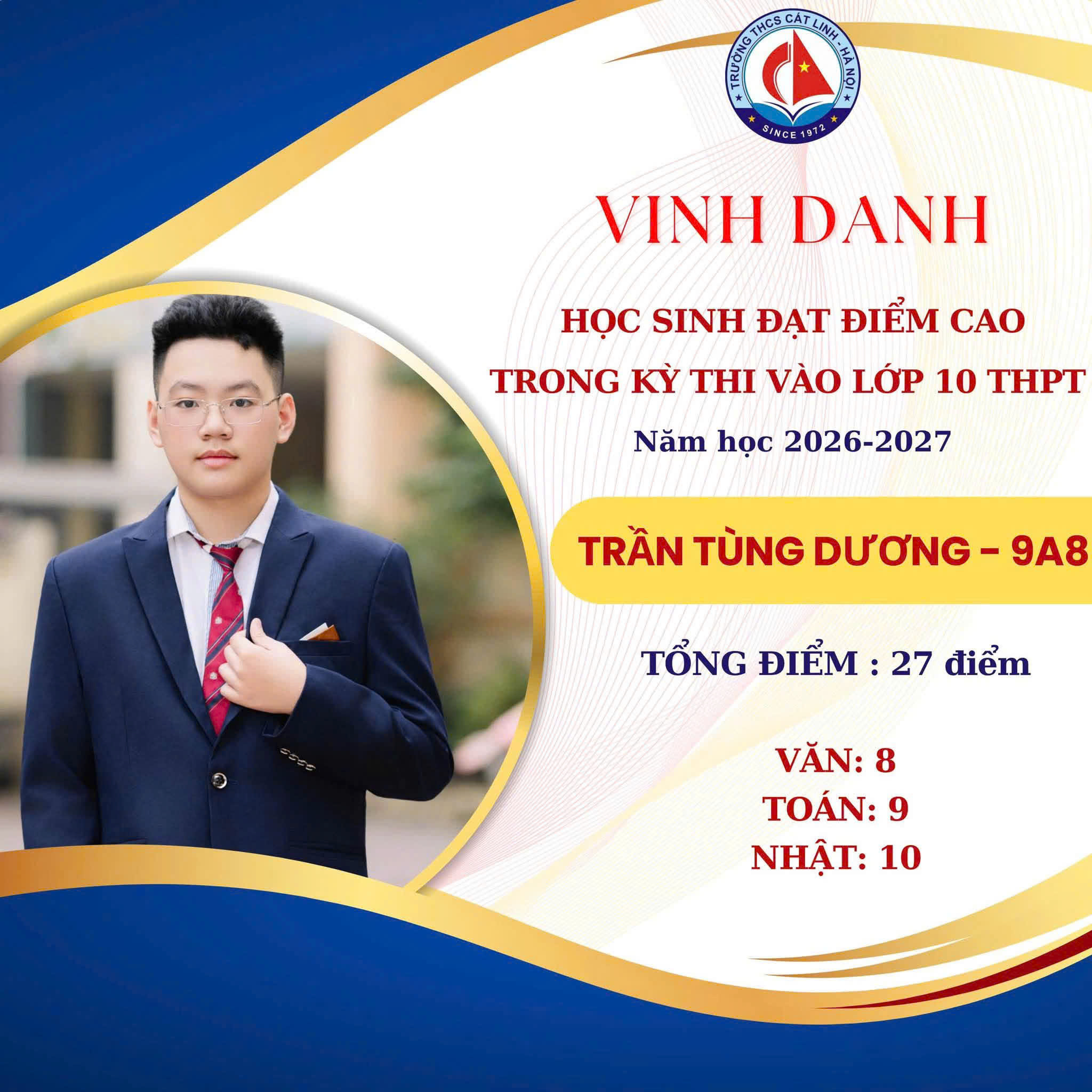 🌸 THCS CÁT LINH TUYỂN SINH LỚP 6 SONG NGỮ ANH – NHẬT NĂM HỌC 2026–2027
